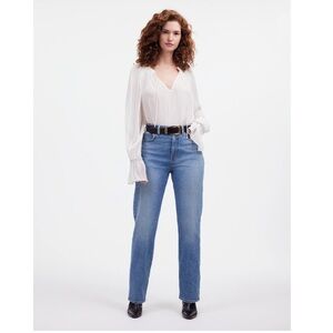 EUC Madewell The Curvy '90s Straight Jean Size 25